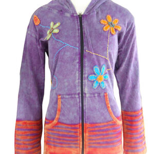 Prismatic Block Printed Hippie Jacket