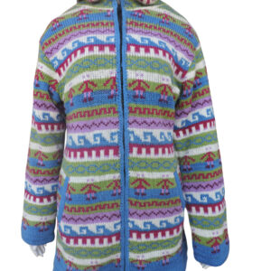 Printed Hippie Bohemian Warm Woolen Jacket
