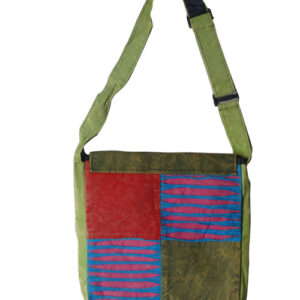 Adjustable Straps Cozy Patchwork Shoulder Bag