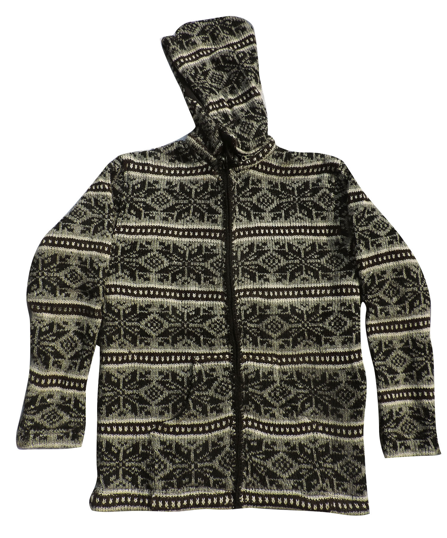 Winter Cotton Jacket Prismatic Hippie Bohemian Clothing Nepal