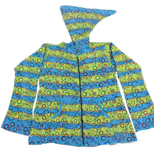 Bubble Print Patchwork Hippie fashion style Made in Nepal Cotton jacket