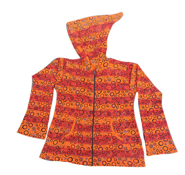 Jazzy Handmade Hooded Cotton Jacket