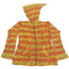 Yellowish Mix Boho Patterned Cotton Jacket