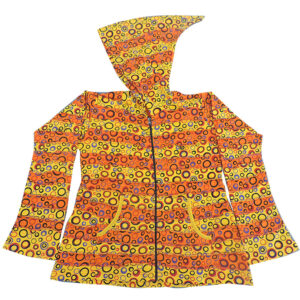 Yellowish Mix Boho Patterned Cotton Jacket