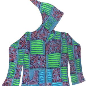 Handmade Bubble Patchwork Cotton Jacket