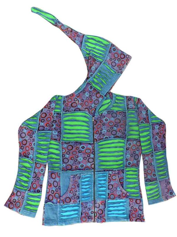 Handmade Bubble Patchwork Cotton Jacket