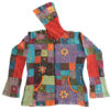 Colorful Patched Sustainable Cotton Jacket