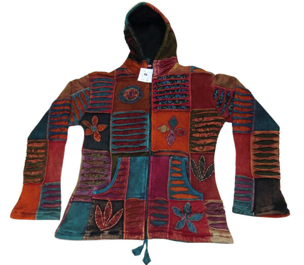 Jazzy Handmade Multi patched Cotton Jacket