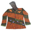 Print and Hand Embroidery Hippie Cotton Jacket
