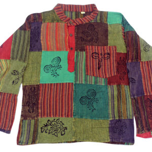 Bhutanese Folk Printed Kurtha