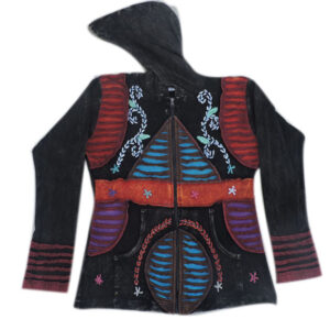 Long Fleece Lined Unique Design Cotton Jacket