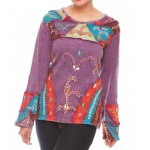 Ethically made Stylish Long sleeve Summer Top
