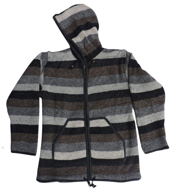 Stripe Woolen Jackets