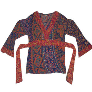Made in Nepal Ethnic Long Sleeve Ladies Top