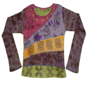 Multi Folk Printed Full Sleeve Women’s Top