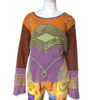 Ethnic Boho Nepalese Long Sleeve Cotton Top