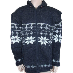 100% wool hand crafted outdoor jacket