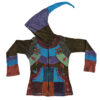 Pixie Hooded Hippie fashion style Cotton jacket