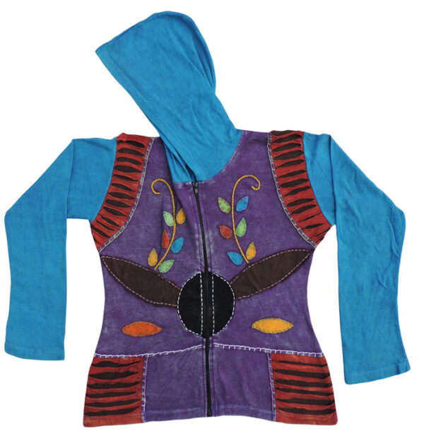 Artisanal Boho Patchwork Cotton Jacket