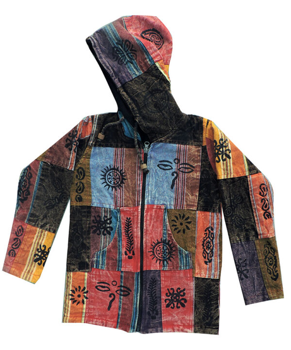 Patchwork Hippie Cotton Jacket for Kid, Manufacturer, wholesaler & exporter, Clothing in Nepal