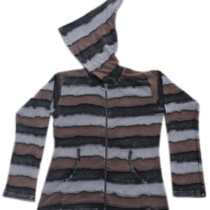 Hippie Earth Color Full Razor Cut Jacket