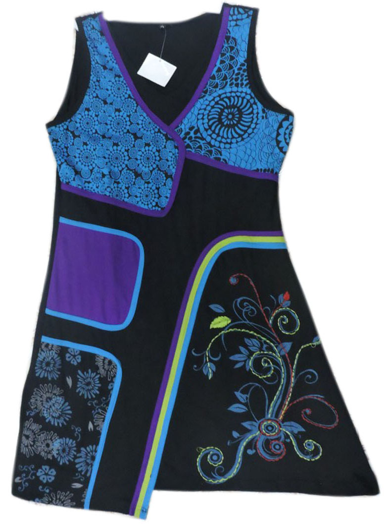 Unique design elegant hippie dress