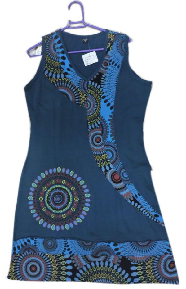 Mandala print Amazing hippie dress