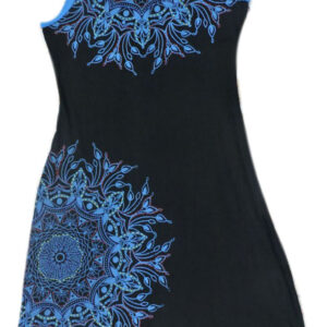 Fabulous hippie ladies dress with mandala prints