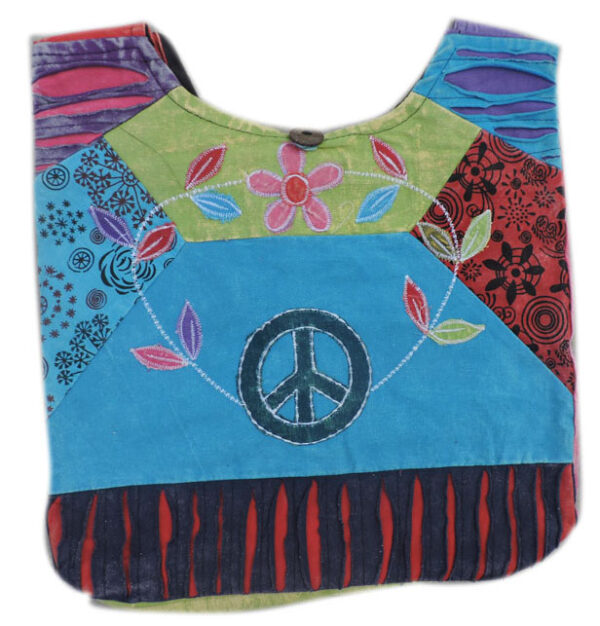 Hippie Shoulder Cross Body Cotton Bag