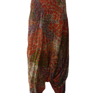 Boho Patterns Wide Leg Woolen Jacket