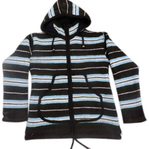 Himalayan Boho Check Wool Jacket