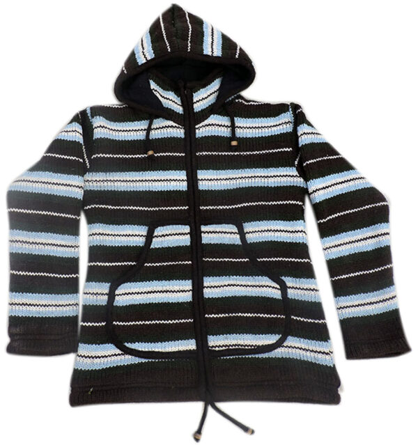 Himalayan Boho Check Wool Jacket