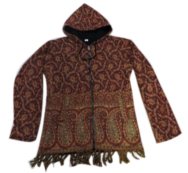 Classy Boho Patterns Pure Wool Jacket