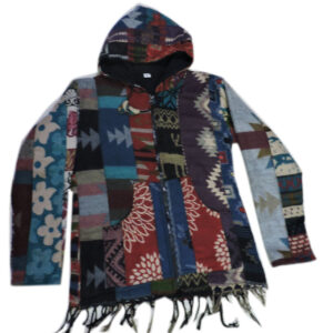 Colorful Handmade Outdoor Woolen Jacket