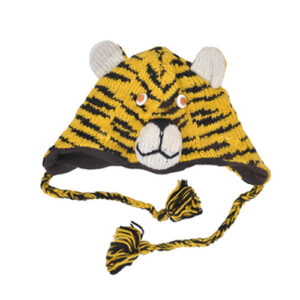 Tiger Woolen Animal Hat