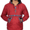Maroon Tone Soft Cotton Fleece Jacket