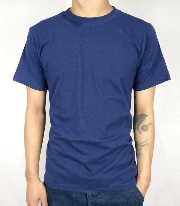 Blue Plain T Shirt Nepal