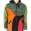 Canvas Cotton Bohemian winter men jacket with Fleece Lined