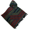 Funky Handmade Warm Hooded Gheri Poncho