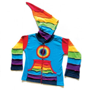 Kid Patchwork Hippie Jacket