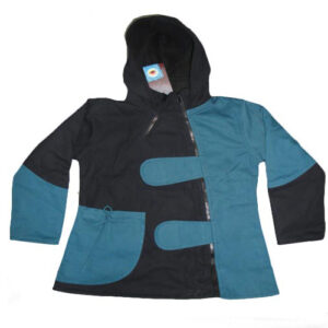 eco-friendly warm hooded cotton jacket