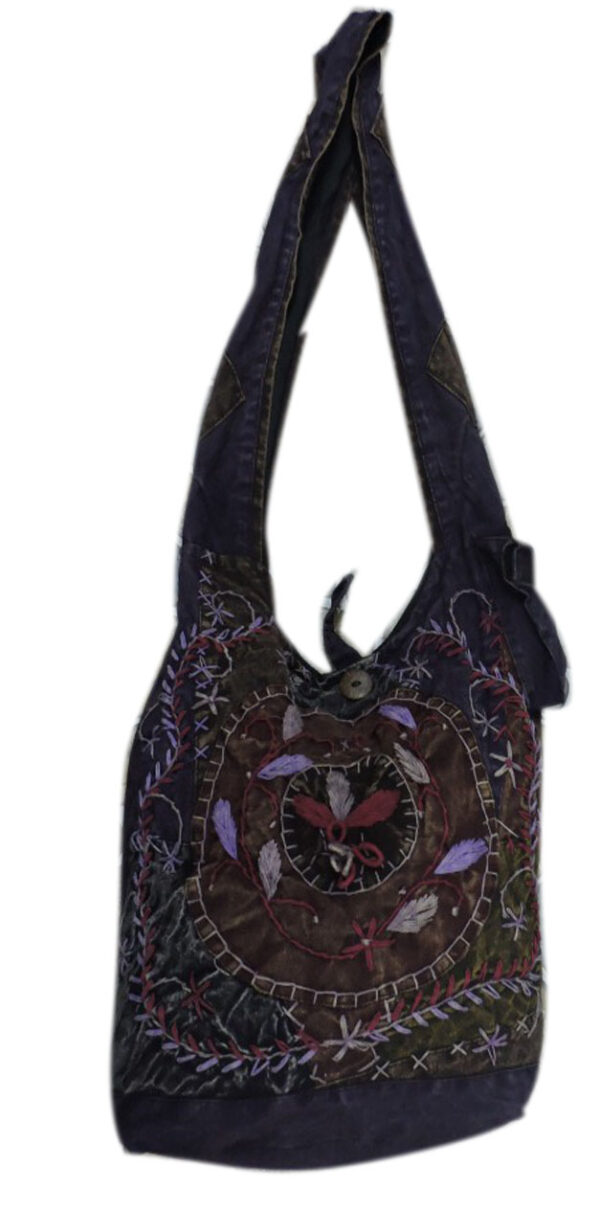 Hippie Shoulder Cross Body Cotton Bag