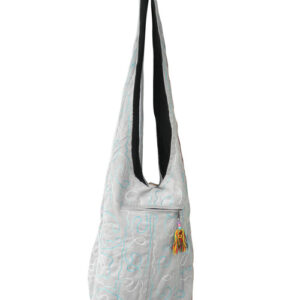 Plain white handmade Holiday carry bag