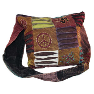 Hand loomed ethnic cotton shoulder bag