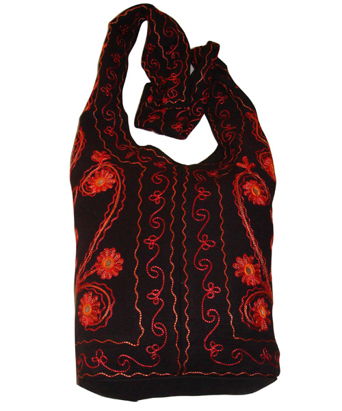 Hippie Shoulder Cross Body Cotton Bag