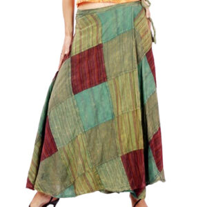 Namaste Patchwork Cotton wrapper For Woman.