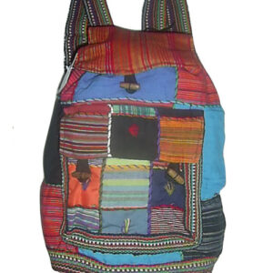 Colorful Patchwork Mix Hippie Festival Bag
