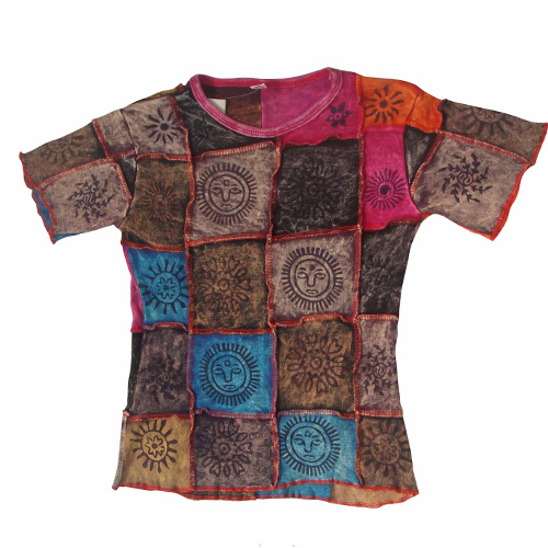 Rusty Hippie Heavy Patchwork Summer Top - Clothing in Nepal Pvt Ltd