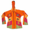 Colorful Patchwork Cotton Hoodie