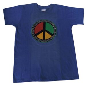 Artisanal Hippie Catchy Black T-shirt